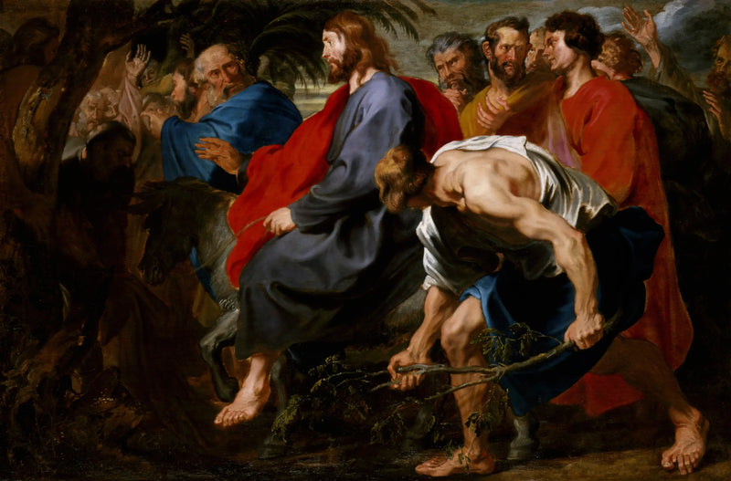 Einzug Christi in Jerusalem - Antoine van Dyck