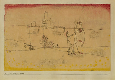 Épisode à Kairouan - Paul Klee - Alpha Reproduction