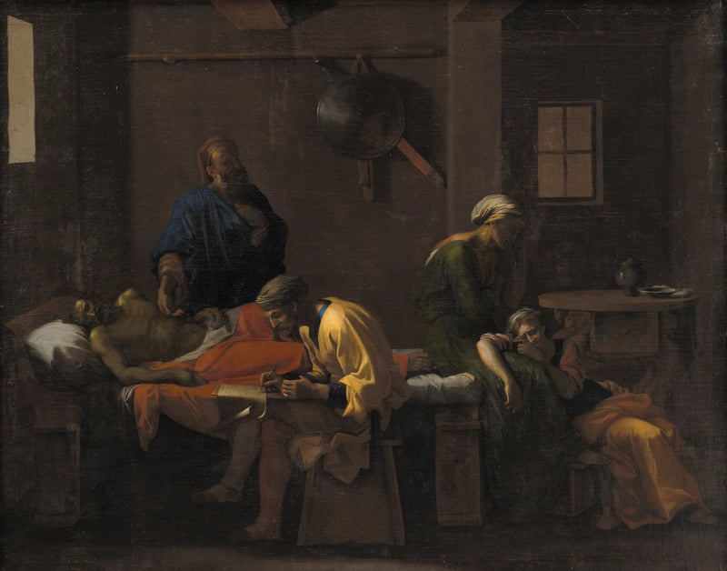 Das Testament des Eudamidas - Nicolas Poussin