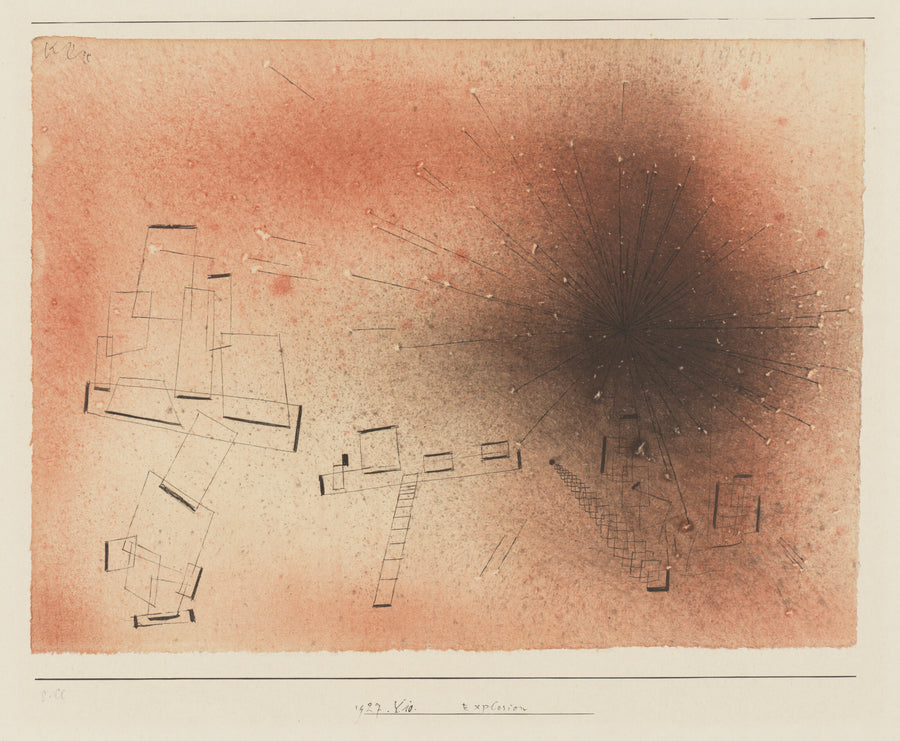 Explosion - Paul Klee