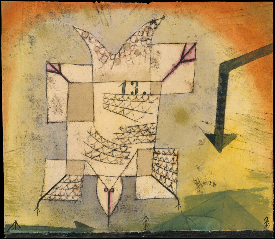 Falling Bird - Paul Klee