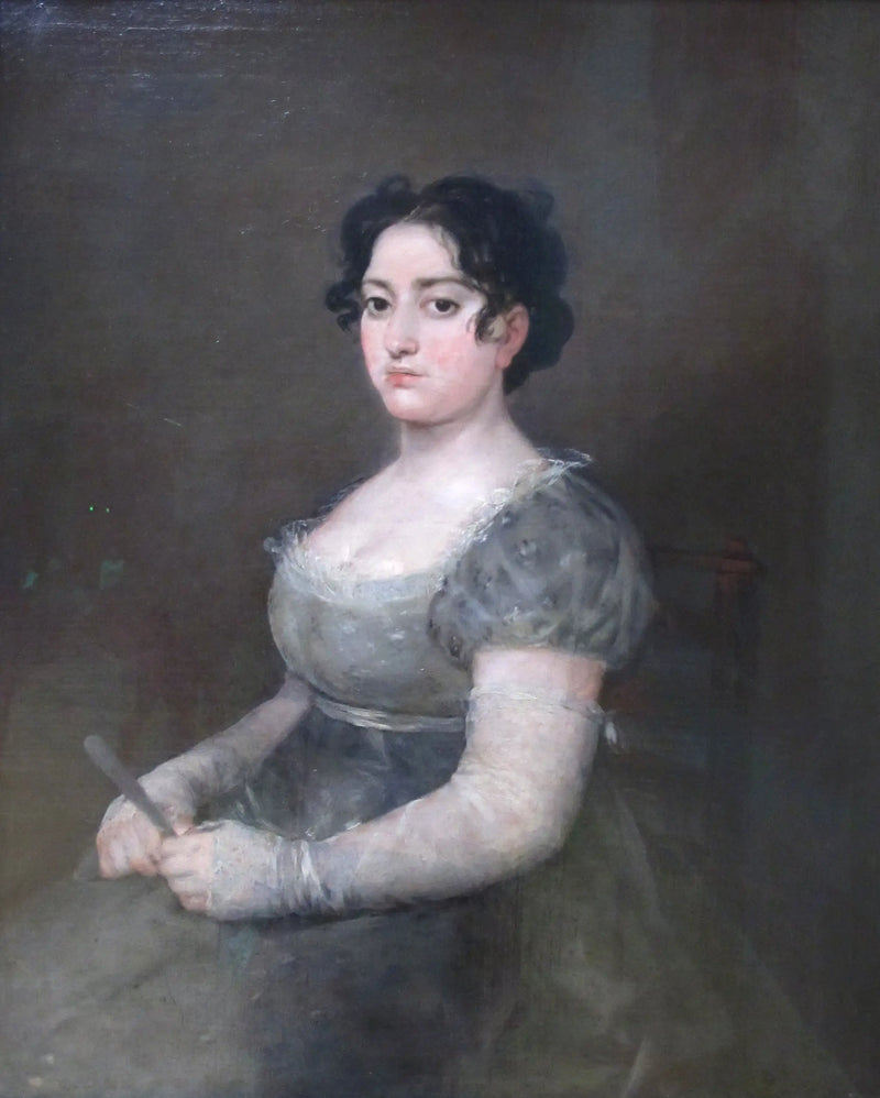 Frau mit Fächer - Francisco de Goya