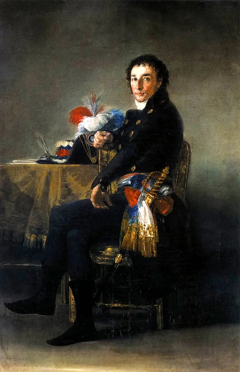 Reproduction du tableau « Ferdinand Guillemardet - Francisco de Goya » par Alpha Reproduction en peinture à l’huile