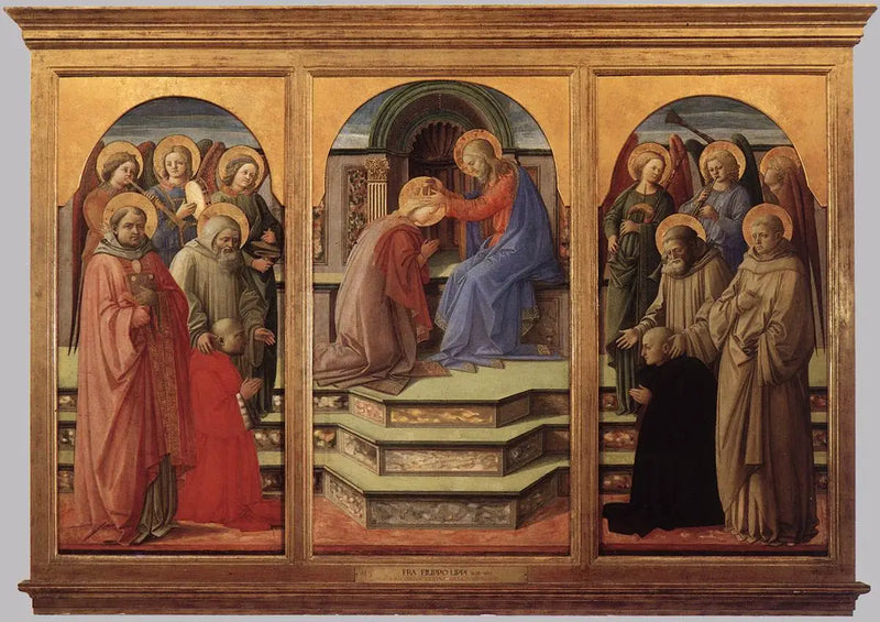 Krönung Marsuppini - Fra Filippo Lippi
