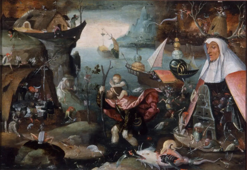 Heiliger Christophorus - Hieronymus Bosch