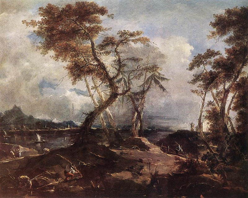 Landschaft - Francesco Guardi