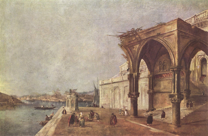 Capriccio zu venezianischen Themen - Francesco Guardi