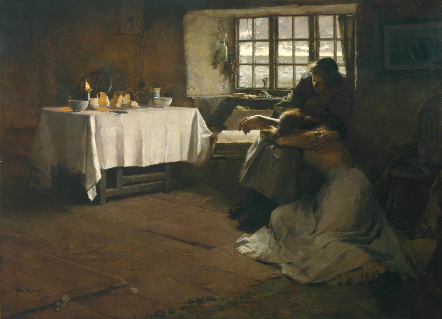 A Hopeless Dawn - Frank Bramley
