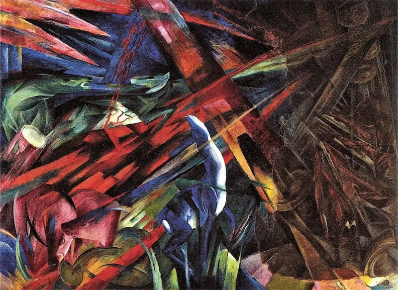 Schicksale von Tieren - Franz Marc