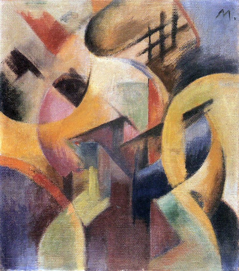 Kleine Komposition I - Franz Marc