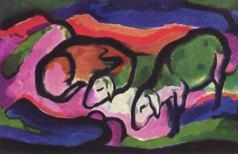Schaf - Franz Marc