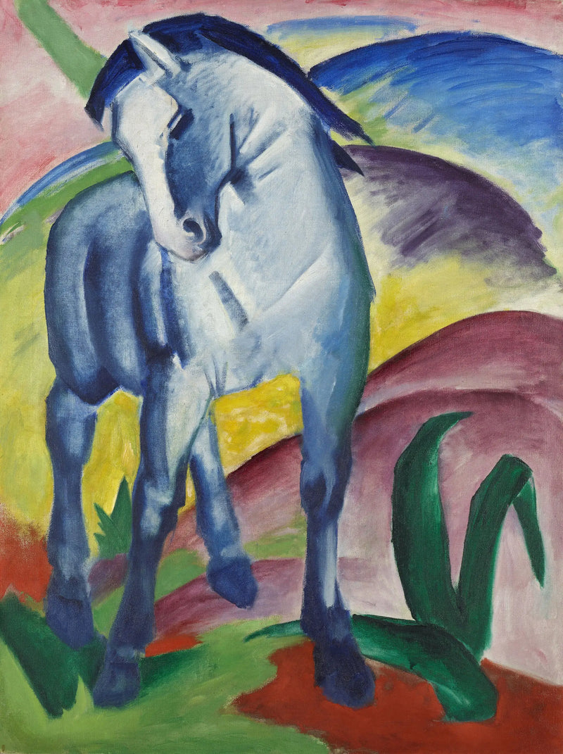 Blauer Pferd I - Franz Marc