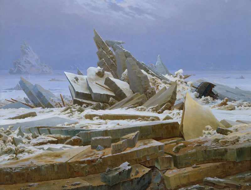 Der Eismeer - Caspar David Friedrich