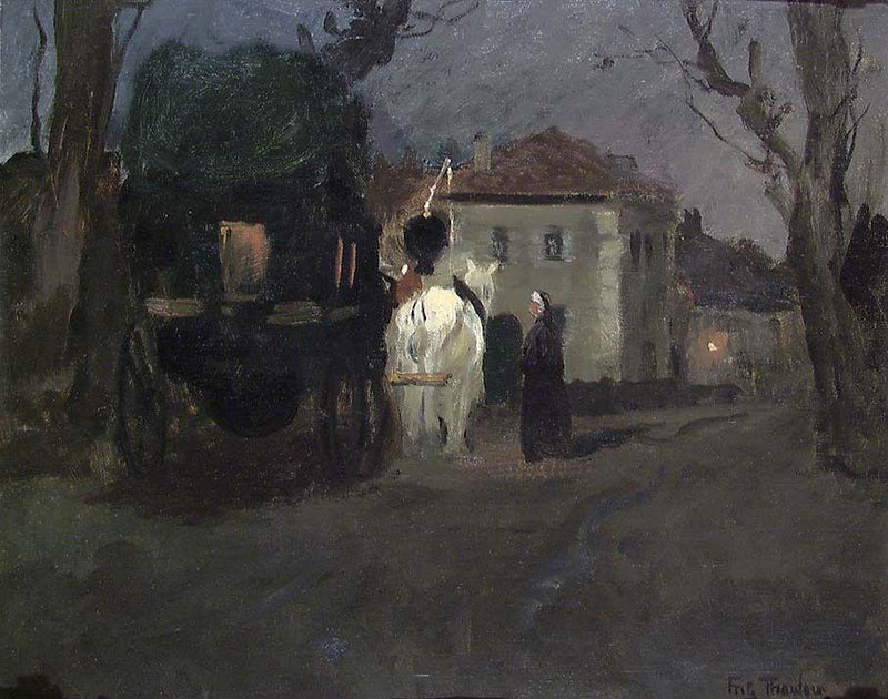 Abend in Beaulieu – Frits Thaulow