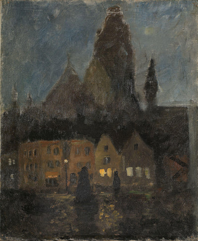 Abend in Dieppe - Frits Thaulow