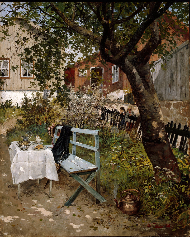 Sommertag in Hagen - Frits Thaulow