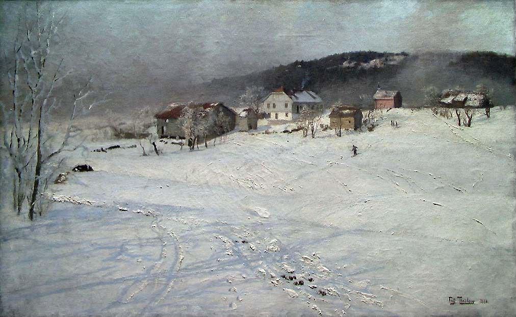 Hiver - Frits Thaulow