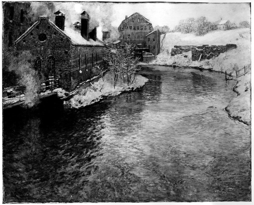 Le moulin à eau - Frits Thaulow