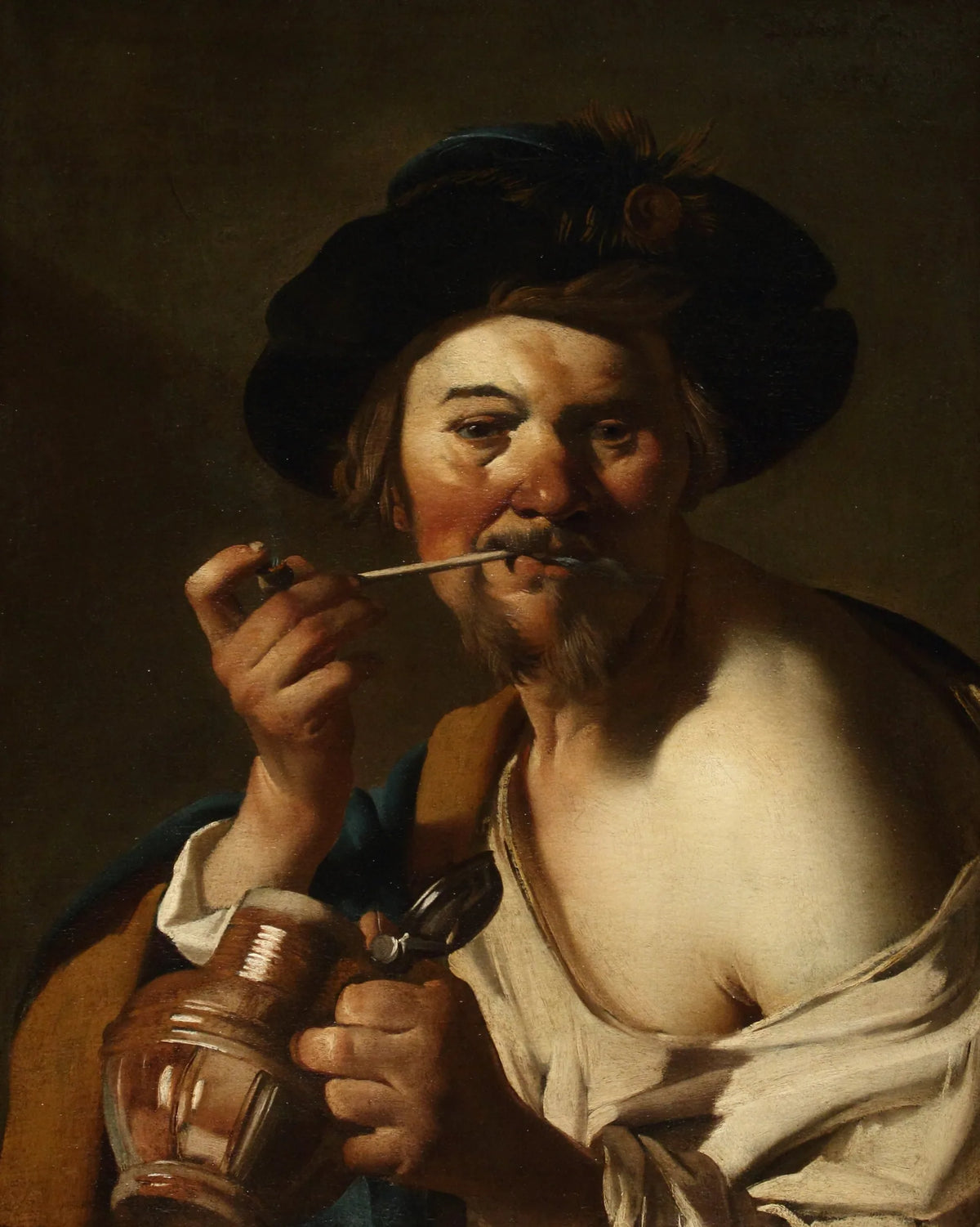 Blowjob-Raucher -Dirck van Baburen