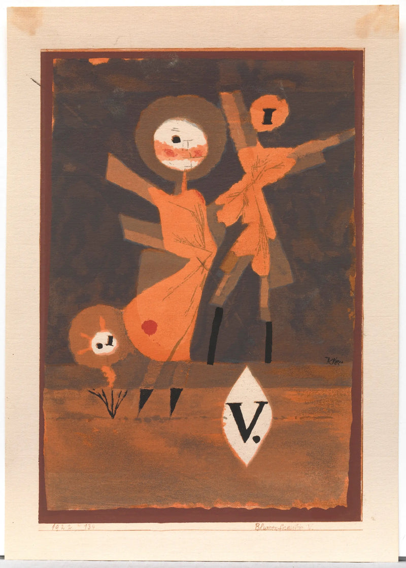 Blumenfamilie V. - Paul Klee