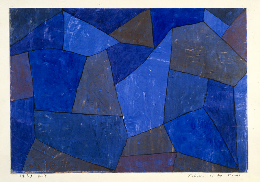 Rocks at Night - Paul Klee