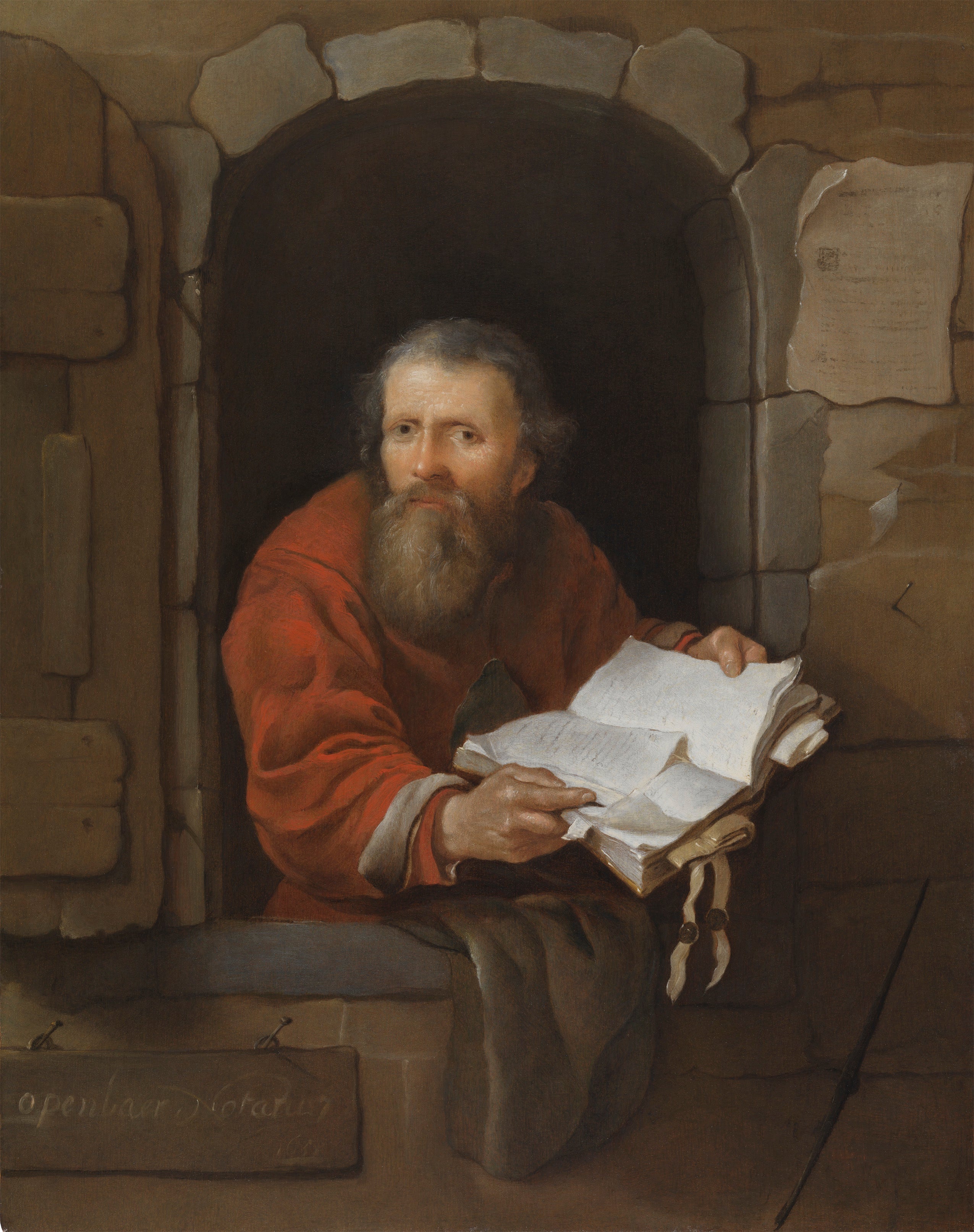 Notaire public - Gabriel Metsu