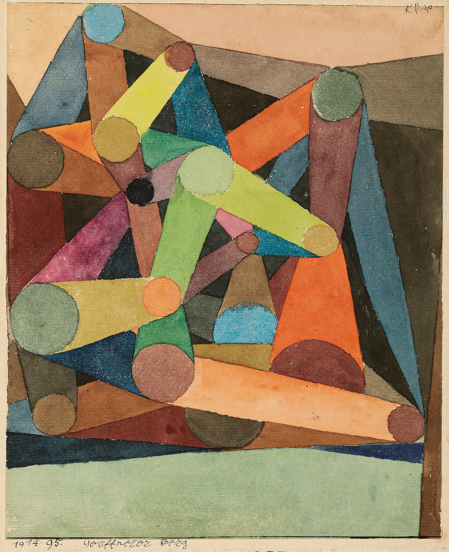 Open mountain - Paul Klee