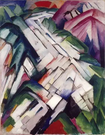 Berge - Franz Marc