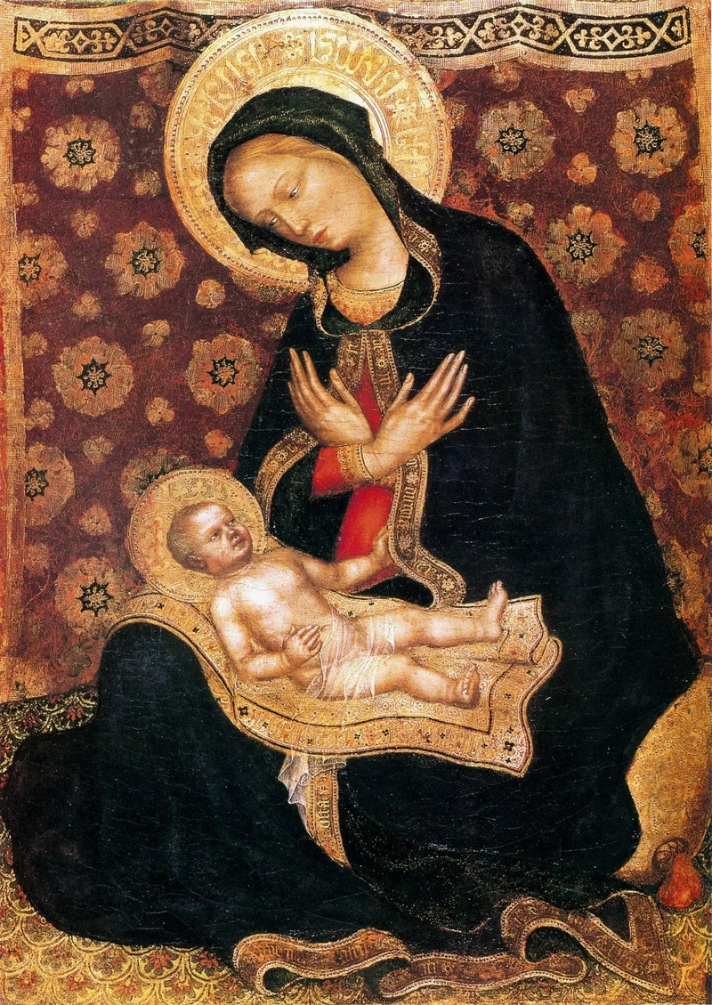 Demutige Madonna - Gentile da Fabriano