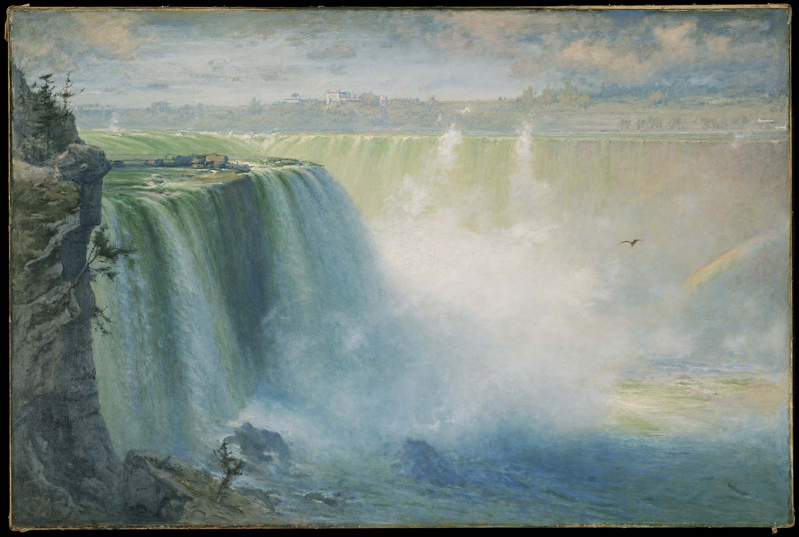 Niagara bleu - George Inness