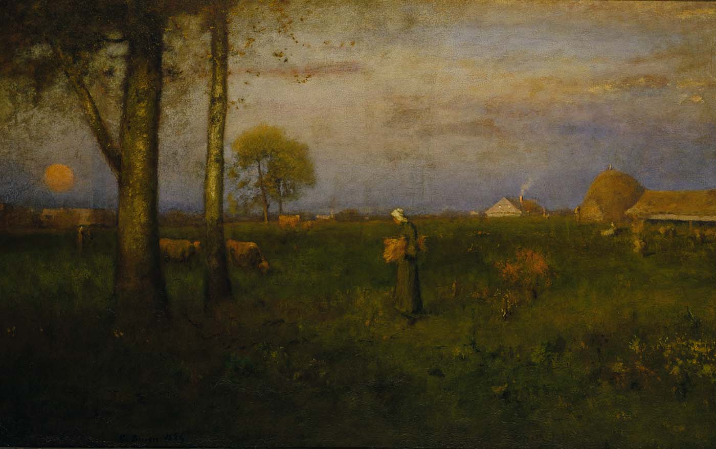 Coucher - George Inness