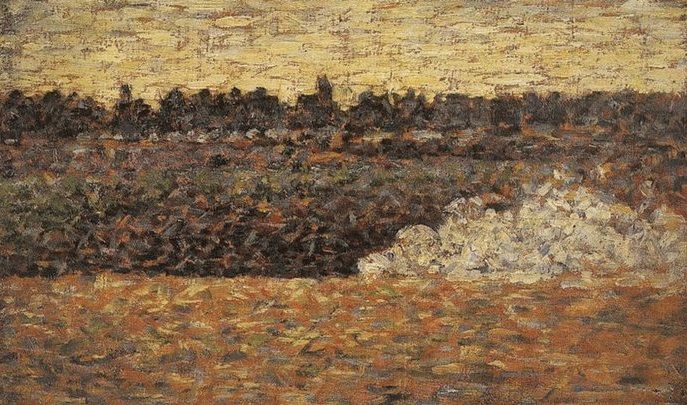 Paysage - Georges Seurat