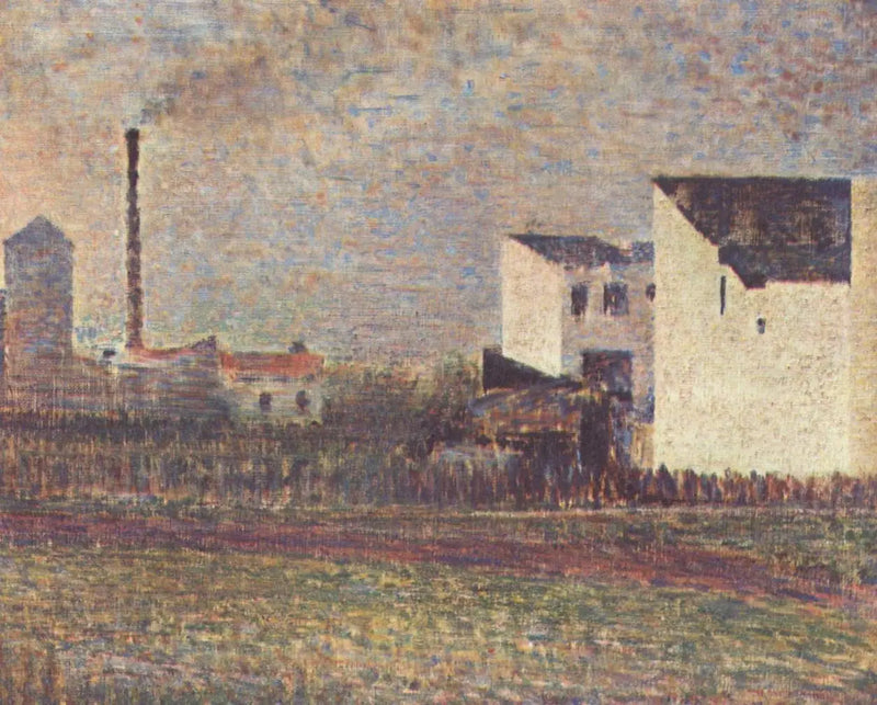 Die Vorstadt - Georges Seurat
