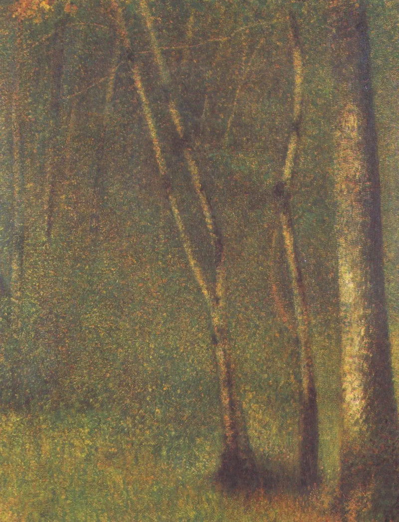 Unterholz bei Pontaubert - Georges Seurat