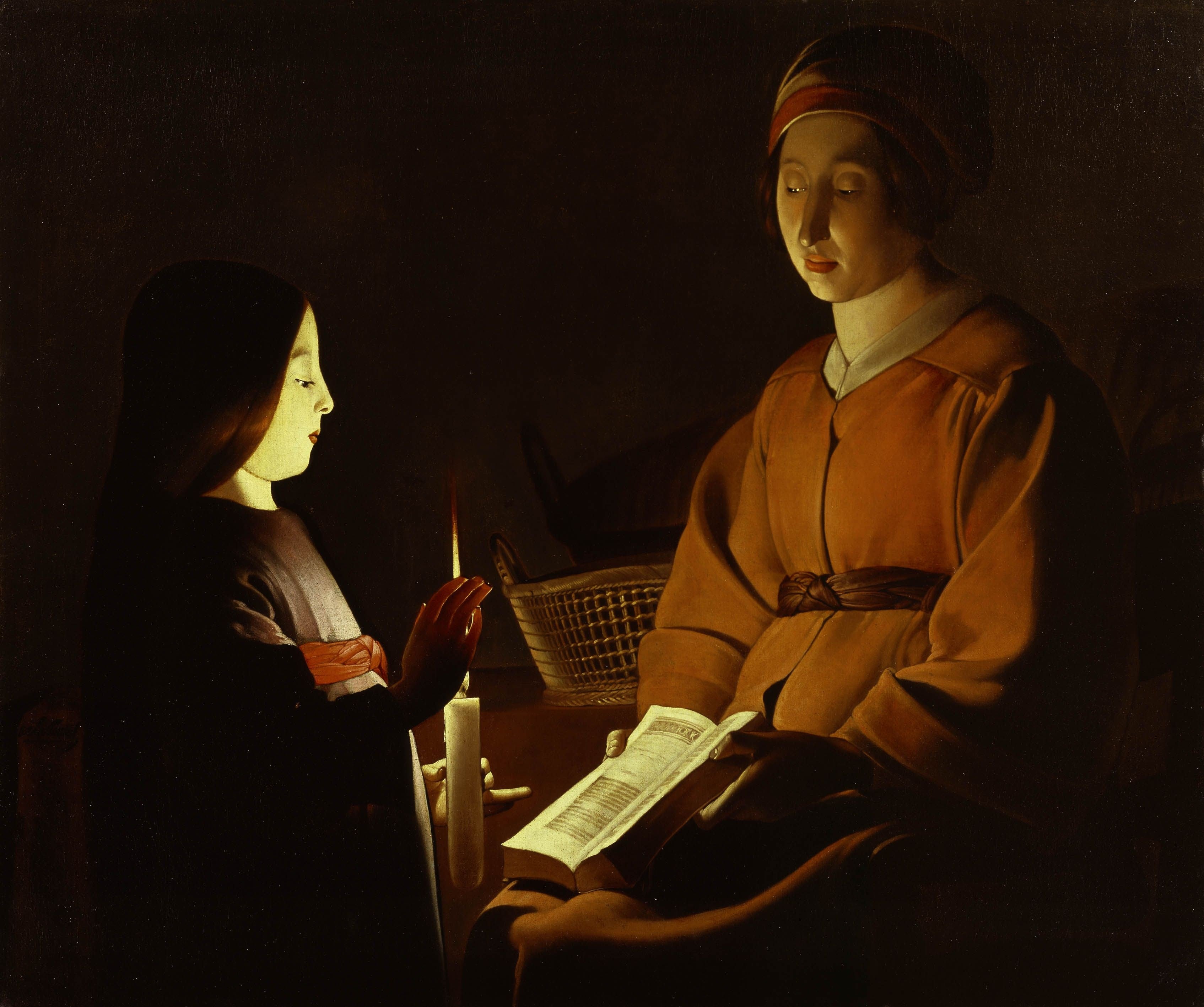 L’Éducation de la Vierge - Georges de La Tour - Alpha Reproduction