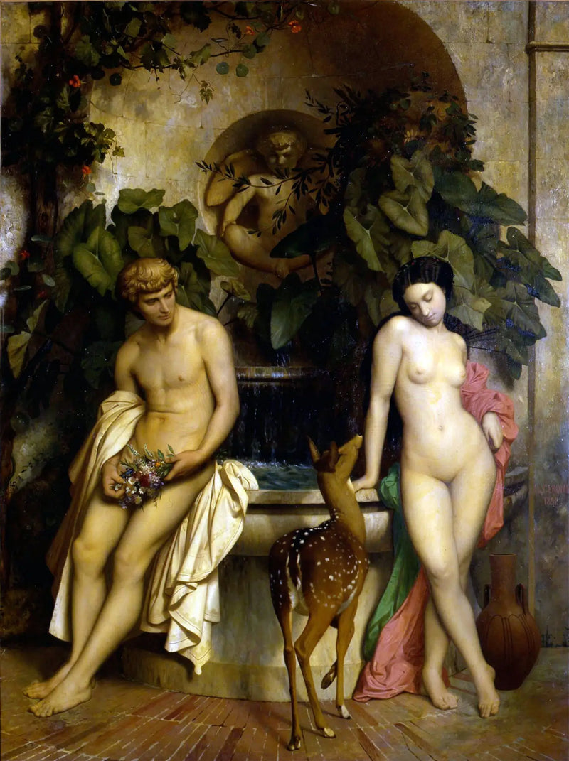 Daphnis und Chloé - Jean-Léon Gérôme