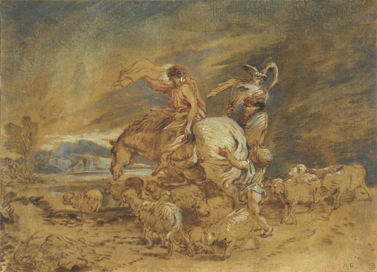 Un voyage patriarcal - Giovanni Benedetto Castiglione