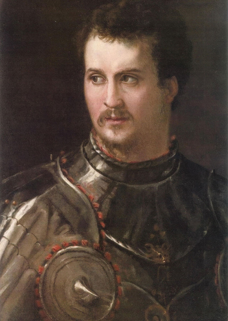 Portrait von Jean des Bandes Noires - Francesco Salviati