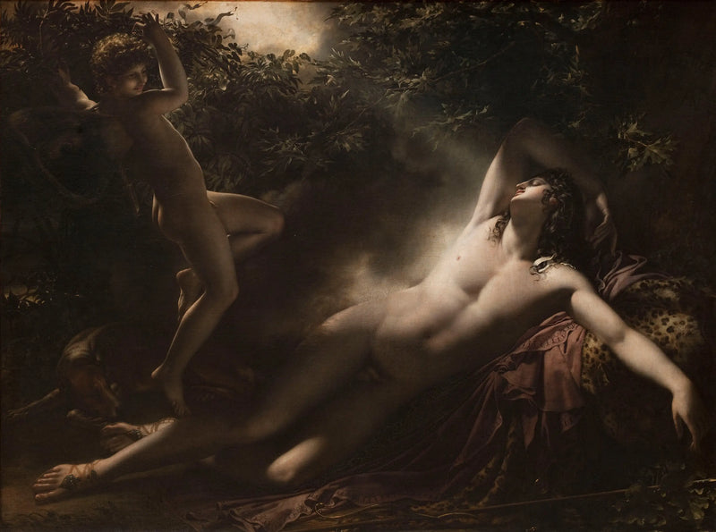 Der Schlaf des Endymion - Anne-Louis Girodet
