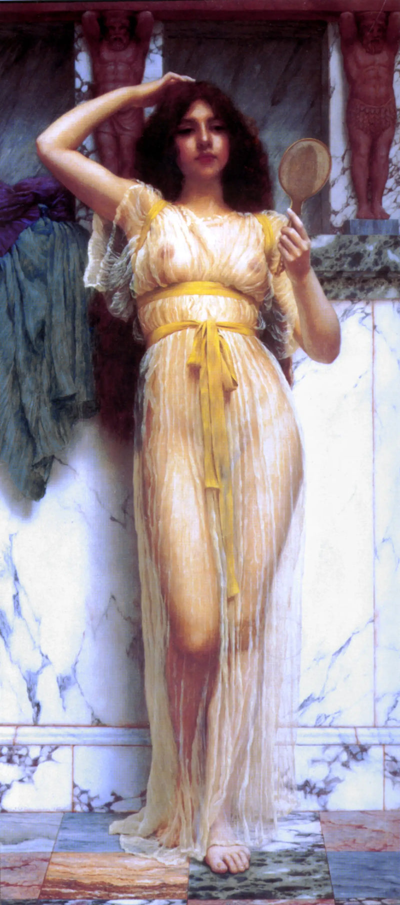 Der Spiegel - John William Godward