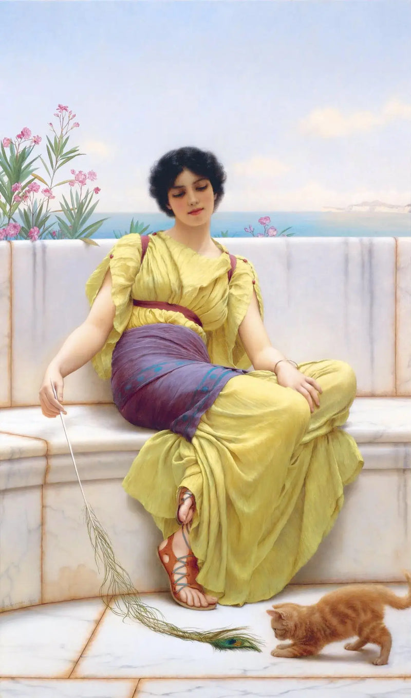 Mußestunden - John William Godward