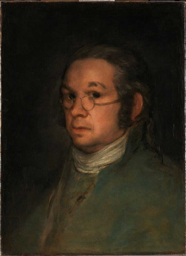 Reproduction du tableau « Autoportrait - Francisco de Goya » par Alpha Reproduction en peinture à l’huile