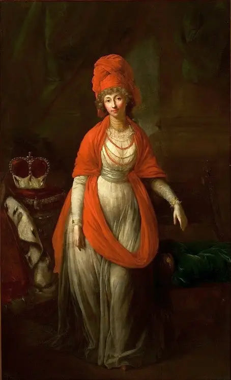 Portrait von Anna Dorothée von Medem, Herzogin von Kurland. - Anton Graff