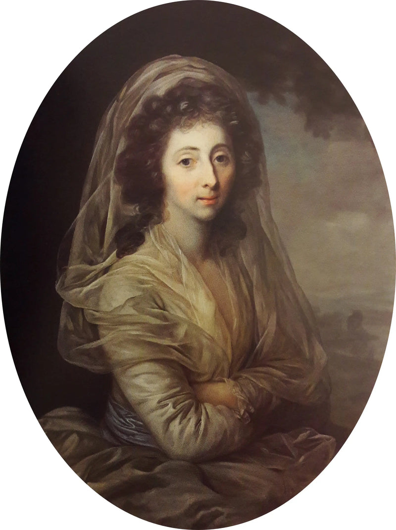 Portrait von Konstancja Rzewuska geborene Lubomirska. - Anton Graff