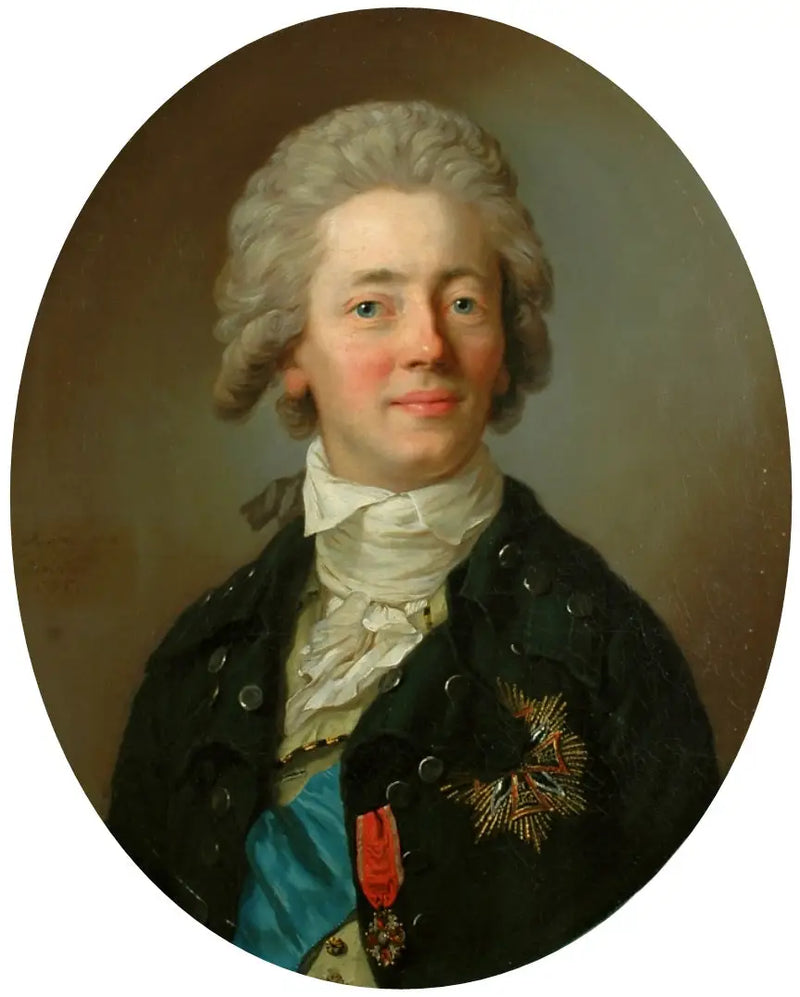 Portrait von Stanisław Kostka Potocki (1755-1821). - Anton Graff