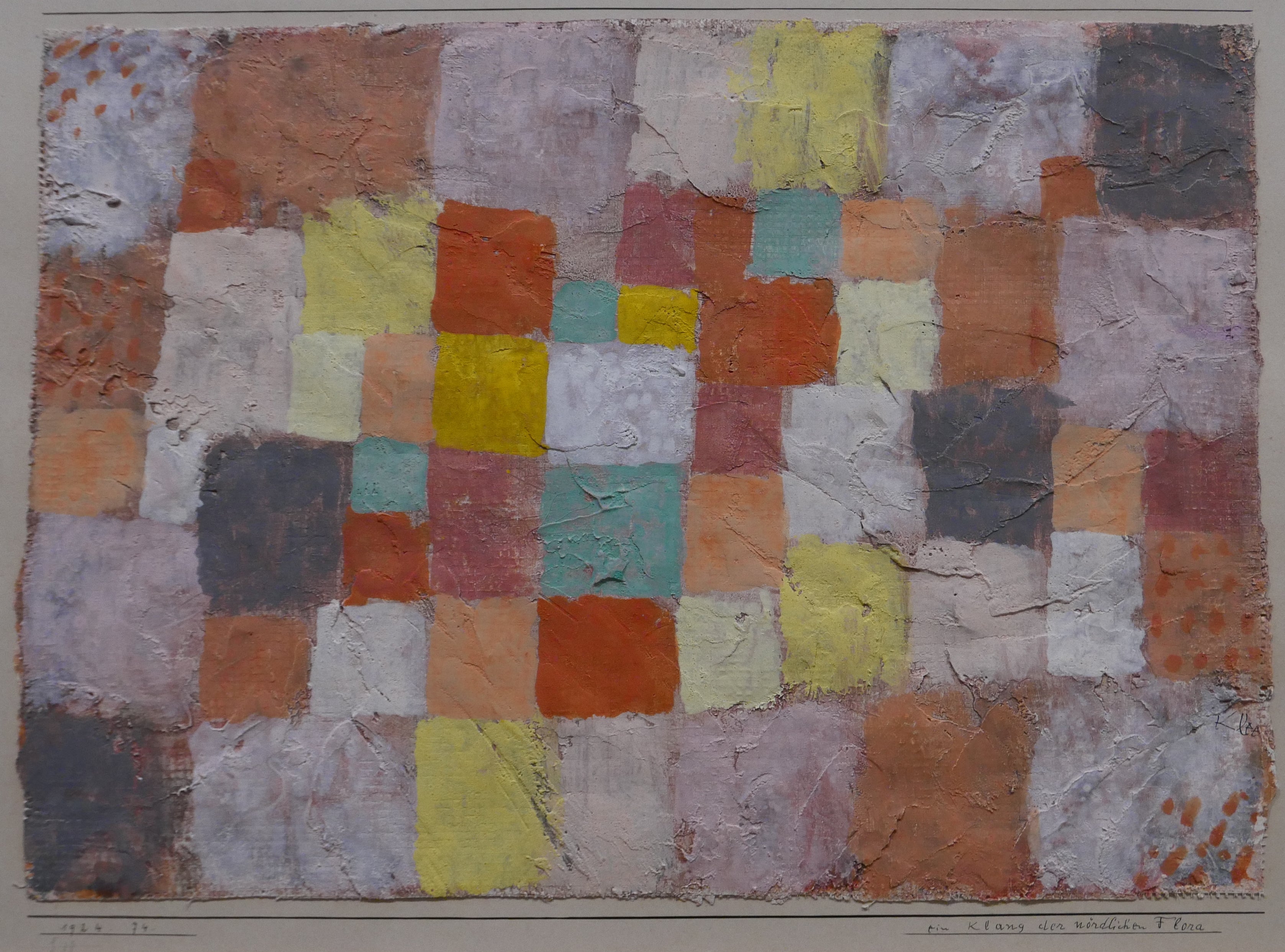 Un son de la flore nordique - Paul Klee - Alpha Reproduction