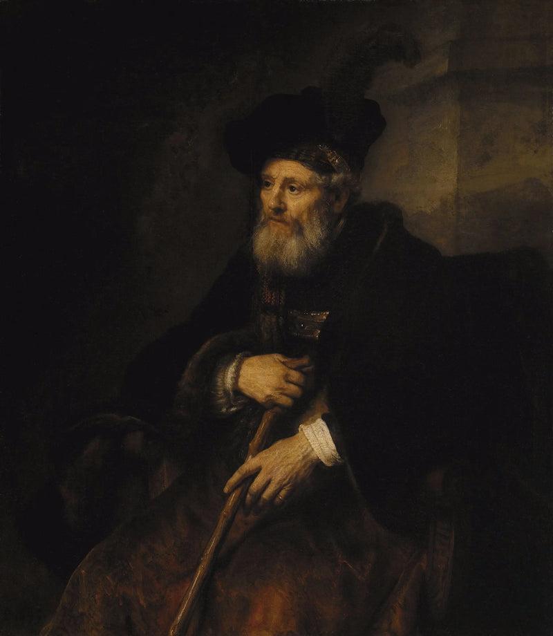 Porträt eines alten Mannes - Rembrandt