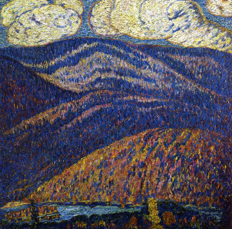 Salle du roi de la montagne - Marsden Hartley