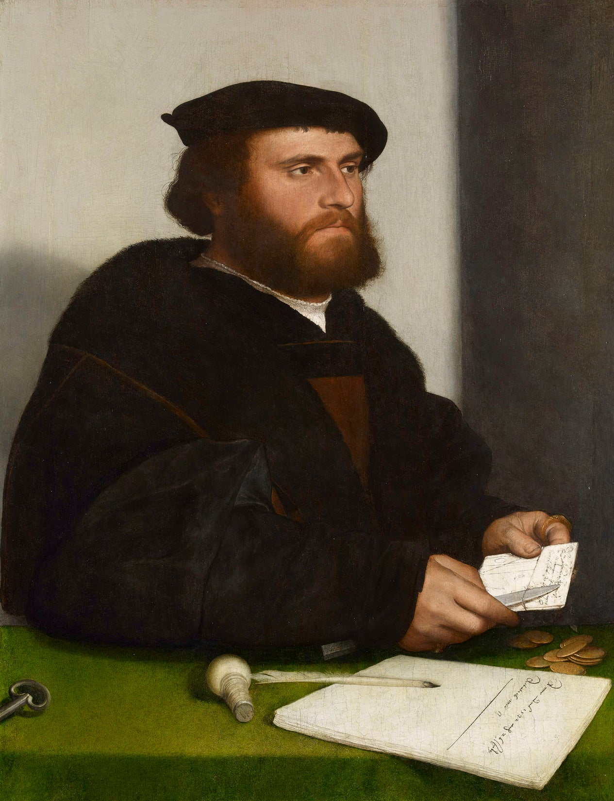 Ein Händler der deutschen Steelyard: 'Hans von Antwerpen' - Hans Holbein der Jüngere