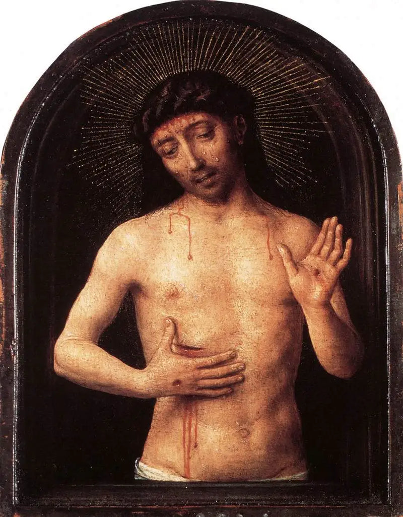 Mann des Schmerzes - Hans Memling